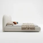 Mona Cream Wave Headboard by Marina Living in Dubai UAE