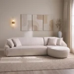 NOVA 4-Seater Fabric Right Corner Sofa - Image 3