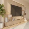 Nordica Slat TV Wall Unit Dubai UAE (4) Luxury Living Room TV Unit Dubai