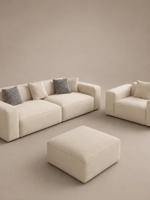 Nuvel-Luxury-Sofa Nuvel Luxury Sofa in beige linen by Marina Living UAE