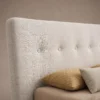Nuvia-Luxury-Bed Nuvia Luxury Bed in beige linen by Marina Living UAE