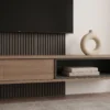 Oakridge Slat TV Console with Shelves Oakridge slat TV console with shelves by Marina Living UAE