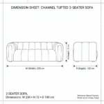 Opal Tufted Sofa - Image 6