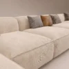 Ophel 5- Seater Sectional Sofa Ophel 5-seater sectional sofa in beige velvet by Marina Living UAE