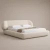 Oria-Storage-Bed Oria Storage Bed in beige fabric by Marina Living UAE
