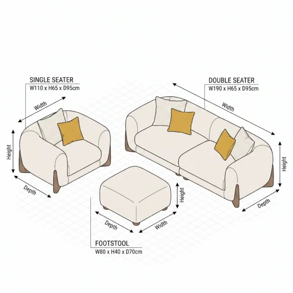 Orian-Walnut-Legs-Sofa Orian Walnut Legs Sofa by Marina Living UAE