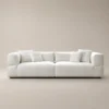 Orvel-Modern-3-seater-Sofa Orvel Modern 3-Seater Sofa in beige linen by Marina Living UAE