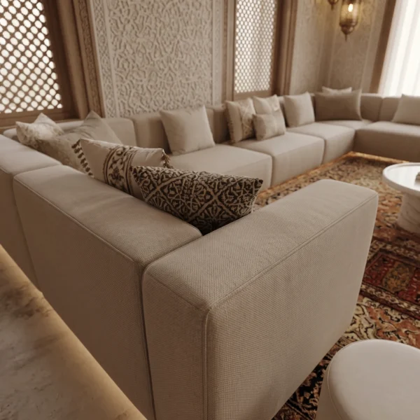 Qasr Premium Majlis Corner Sofa Qasr Premium Majlis Corner Sofa by Marina Living in Dubai UAE