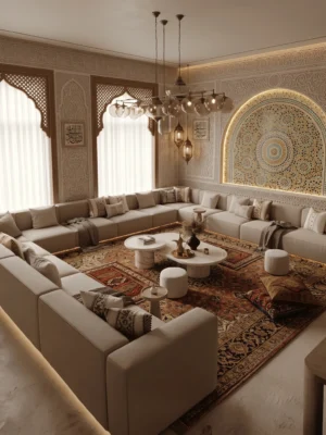 Qasr Premium Majlis Corner Sofa Qasr Premium Majlis Corner Sofa by Marina Living in Dubai UAE