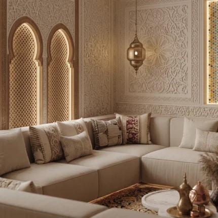 Qasr Premium Majlis Corner Sofa by Marina Living in Dubai UAE