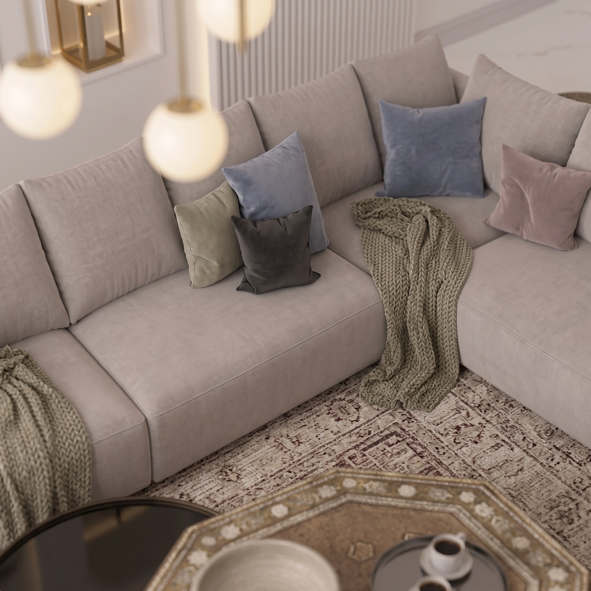 Reem Contemporary Majlis Sofa Set Dubai UAE