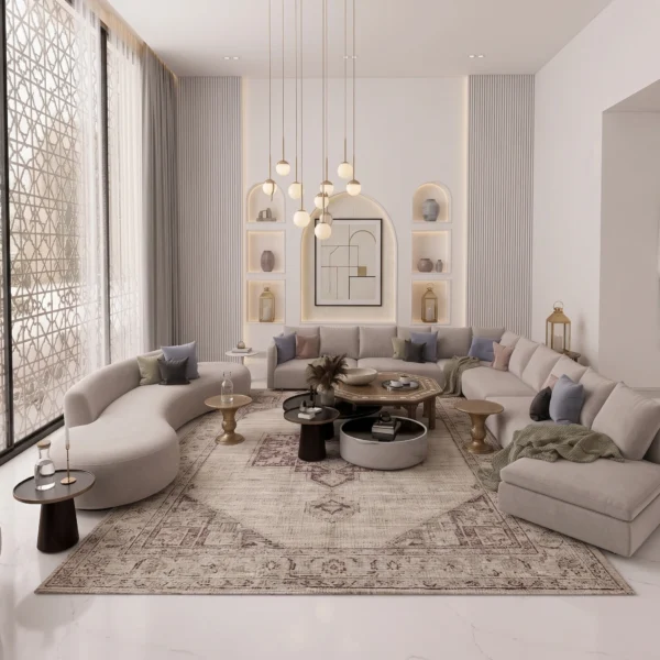 Reem Contemporary Majlis Sofa Set UAE (4) Custom Majlis Sofa UAE