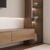 Rivano Walnut Floating TV Media Wall Unit Rivano Walnut Floating TV Media Wall Unit by Marina Living UAE