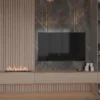 Saina Floating TV Unit with Wall Panel & Storage Saina floating TV unit with wall panel and storage by Marina Living UAE