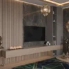 Saina Floating TV Unit with Wall Panel & Storage Saina floating TV unit with wall panel and storage by Marina Living UAE