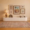 Soria Matte White Low-Profile TV Unit Dubai UAE (4) Low-Profile TV Cabinet Dubai