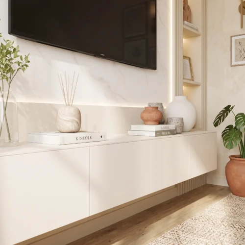 Valenza LED Display TV Wall Unit Dubai UAE