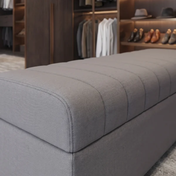 Valora Channel Storage Ottoman Bench Dubai UAE (2) Upholstered Storage Ottoman Dubai