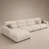 Veyra-L-Shape-Sofa Veyra L-Shape Sofa in beige linen by Marina Living UAE