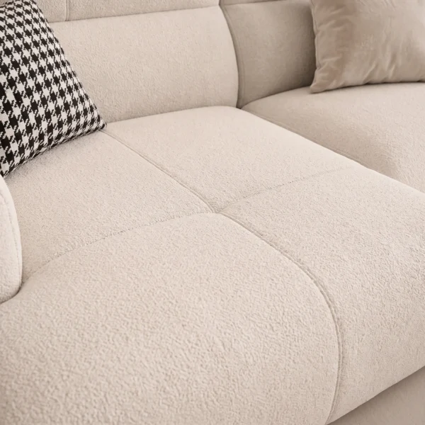 Veyra-L-Shape-Sofa Veyra L-Shape Sofa in beige linen by Marina Living UAE