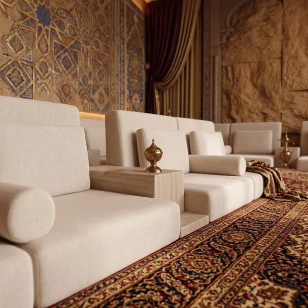 Zafira Royal Majlis Corner Sofa Zafira Royal Majlis Corner Sofa by Marina Living in Dubai UAE