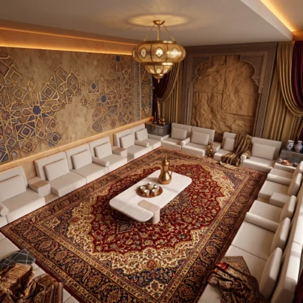 Zafira Royal Majlis Corner Sofa by Marina Living in Dubai UAE