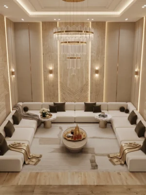 Zayla Arabic Majlis 10-Seater Lounge Set Dubai UAE