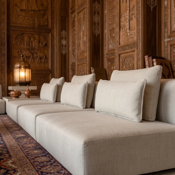 Zayyan Luxury Majlis Corner Sofa Zayyan Luxury Majlis Corner Sofa by Marina Living in Dubai UAE
