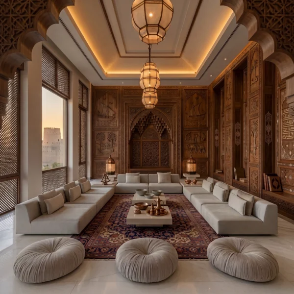 Zayyan Luxury Majlis Corner Sofa Zayyan Luxury Majlis Corner Sofa by Marina Living in Dubai UAE