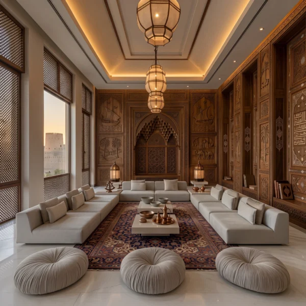 Zayyan Luxury Majlis Corner Sofa Zayyan Luxury Majlis Corner Sofa by Marina Living in Dubai UAE