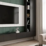 Zenvia Modern Wall-Mounted TV Unit by Marina Living UAE