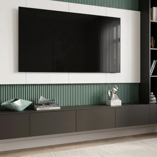 Zenvia Modern Wall-Mounted TV Unit Zenvia Modern Wall-Mounted TV Unit by Marina Living UAE