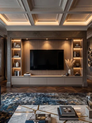 Zenvora Modern Wall Storage TV Console Zenvora Modern Wall Storage TV Console by Marina Living UAE