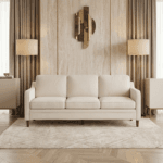 Upholstered Living Room Sofa Dubai
