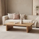 Rectangular Wooden Coffee Table Dubai