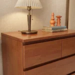 Warm Walnut Drawer Cabinet Dubai