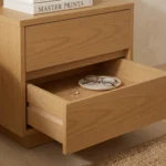 Modern Oak Nightstand Dubai
