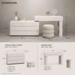 Serenelle Modern Dressing Table Dubai UAE