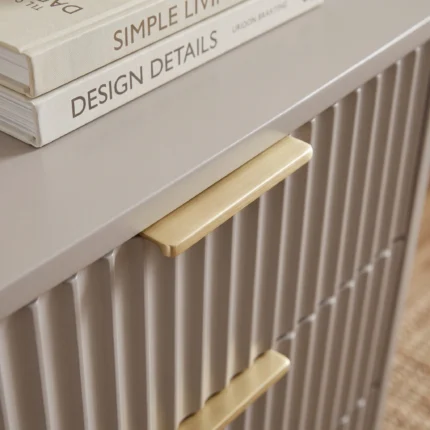 Fluted Bedside Table UAE