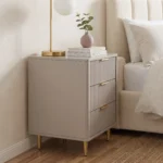 Modern Wooden Nightstand Dubai