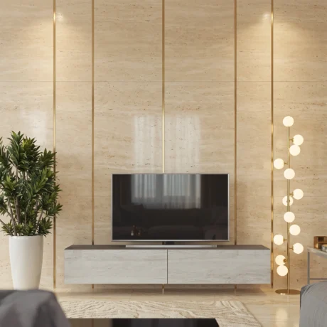 Modern Floating Media Cabinet Dubai