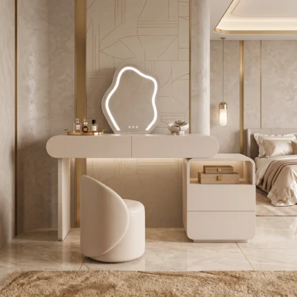 , dressing table with LED mirror Dubai,