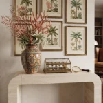 Cavelle Arch Travertine Console Table Dubai