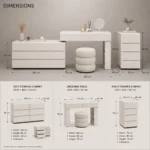 Dressing Table with Drawers Dubai