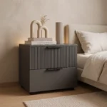 Drevana Modern 2-Drawer Nightstand Dubai UAE