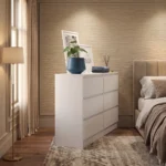 White Handle-Free Dresser UAE