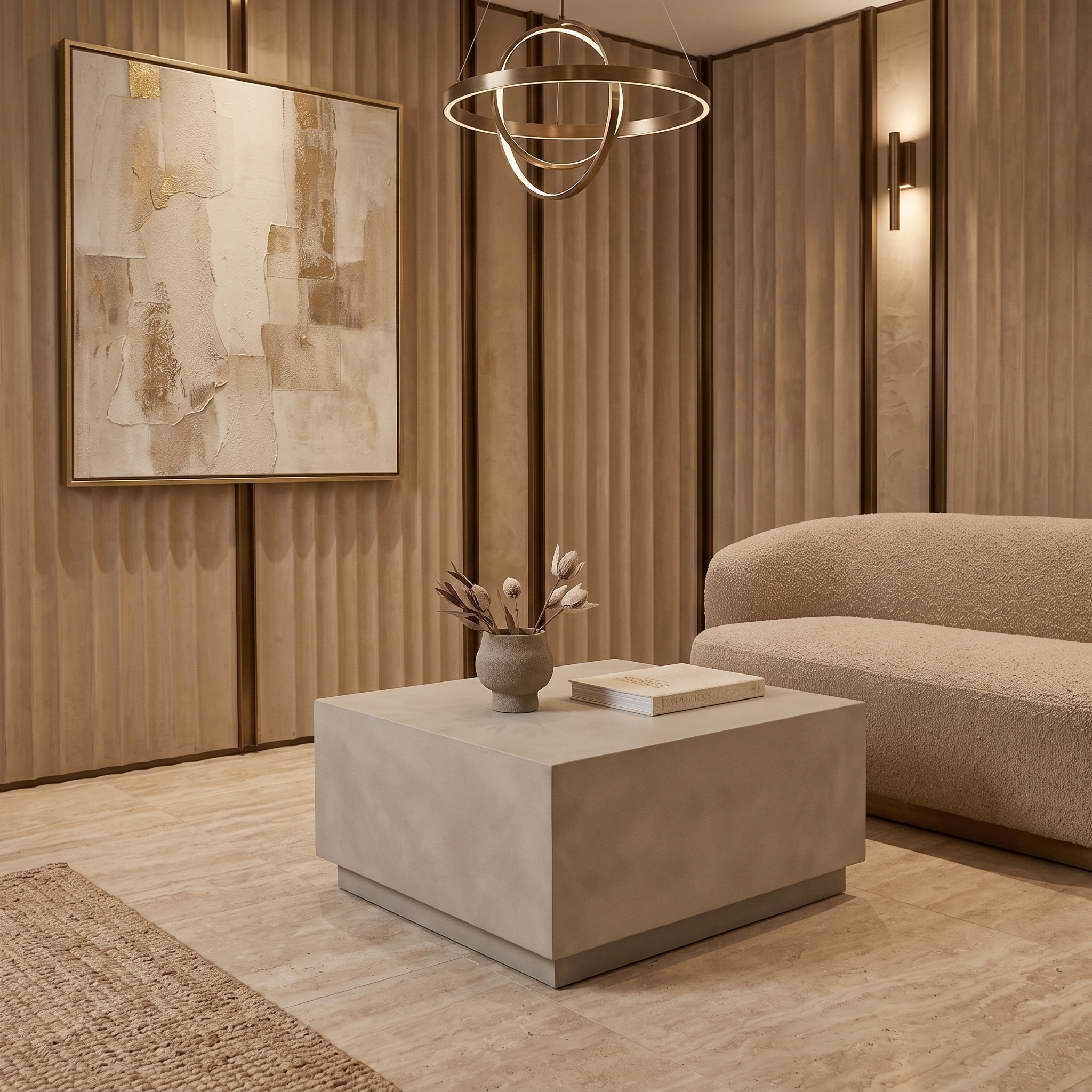 Elvara Minimalist Coffee Table Dubai UAE
