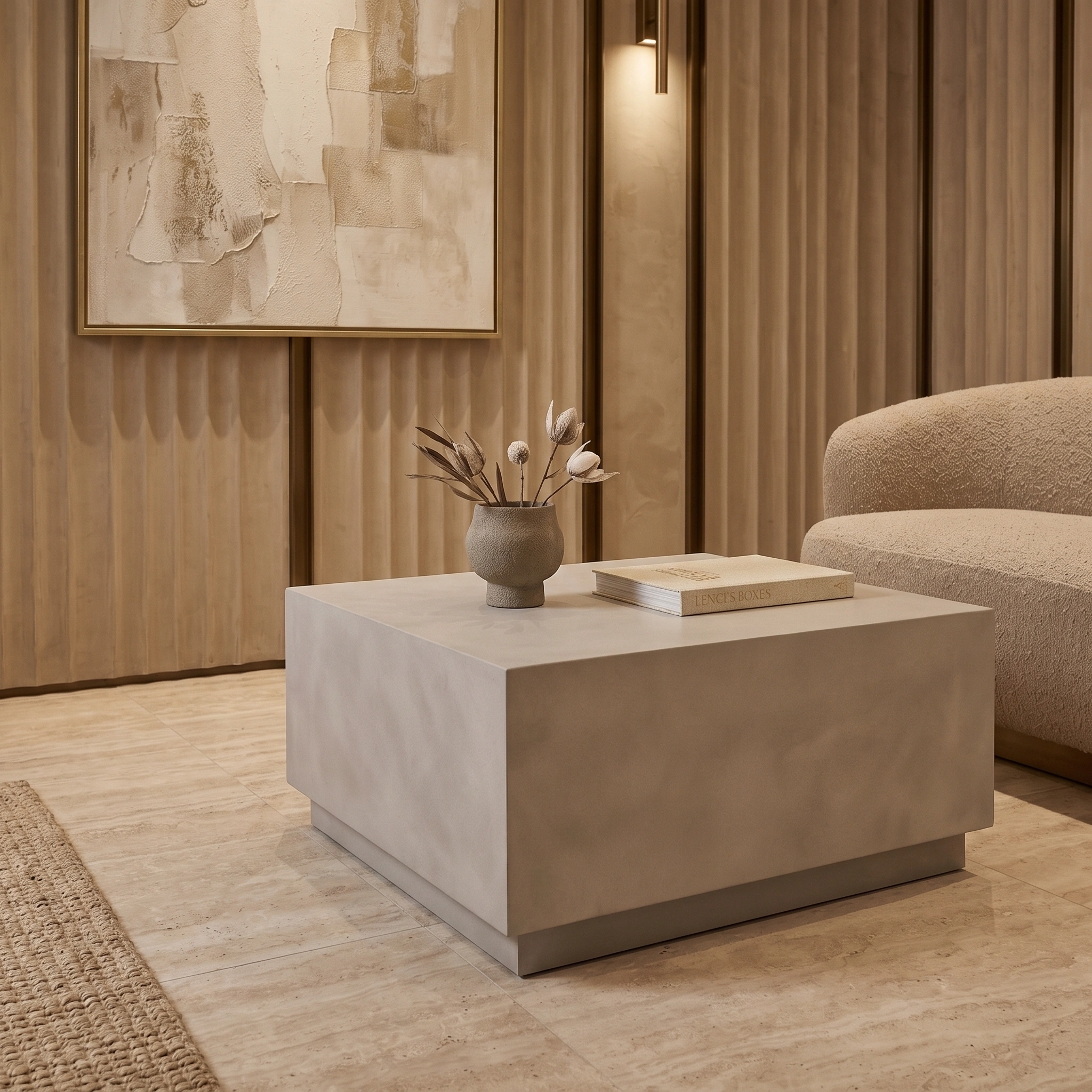 Modern Low Profile Coffee Table UAE