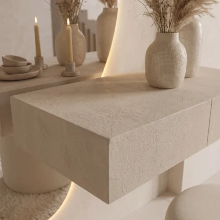 Elvara Organic Glow Floating Dressing Table Dubai