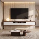 Modern Two Tone Media Console UAE